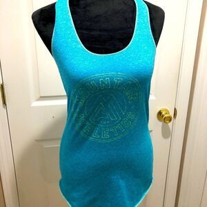 North Face blue tank top size small petite